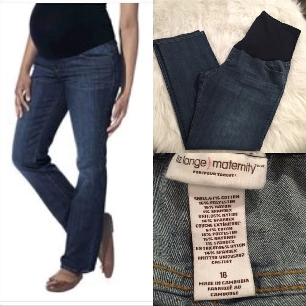 HOST PICK Liz Lounge Maternity Jeans! Comfy!